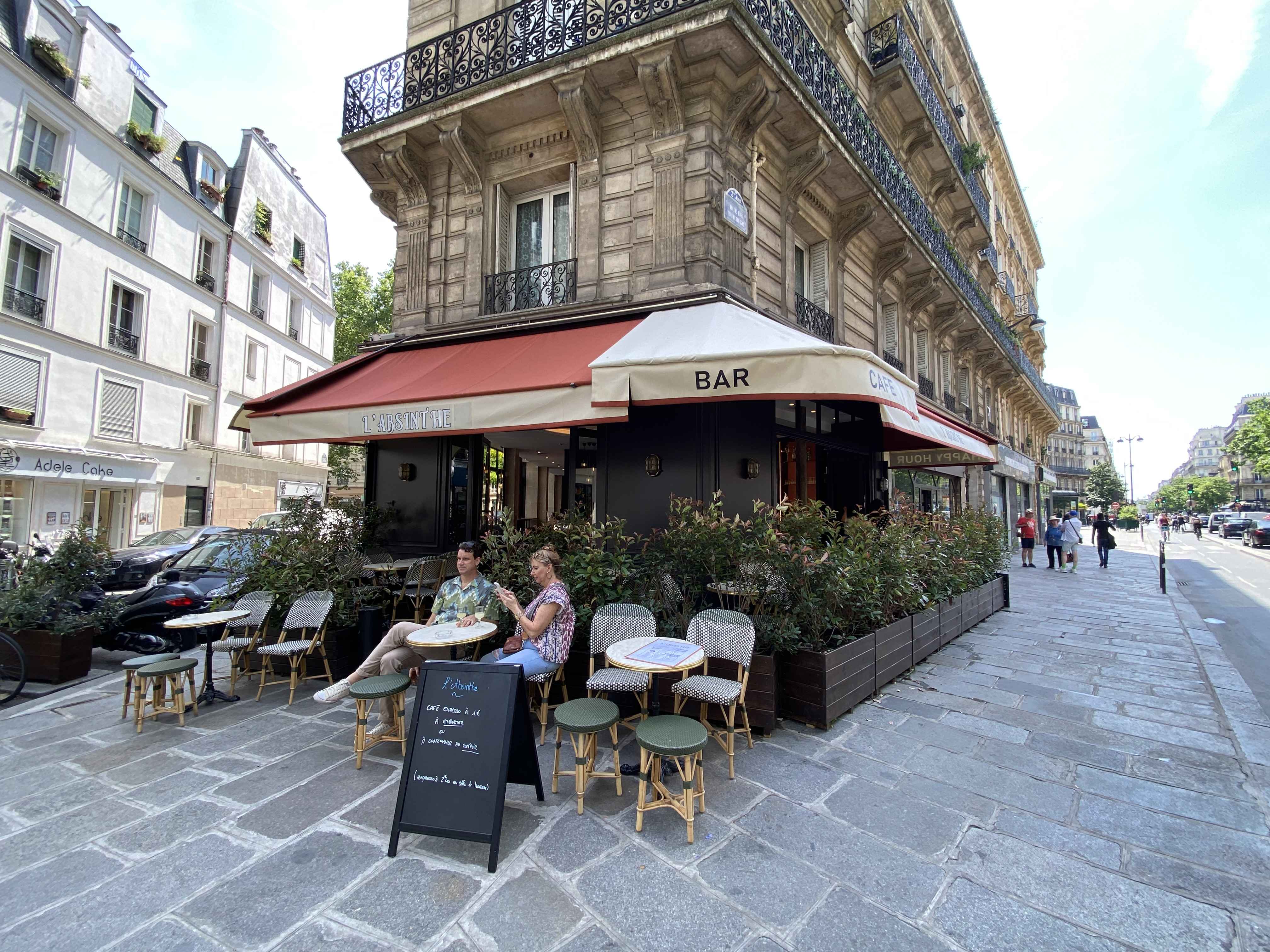 L'Absinthe Café réserver