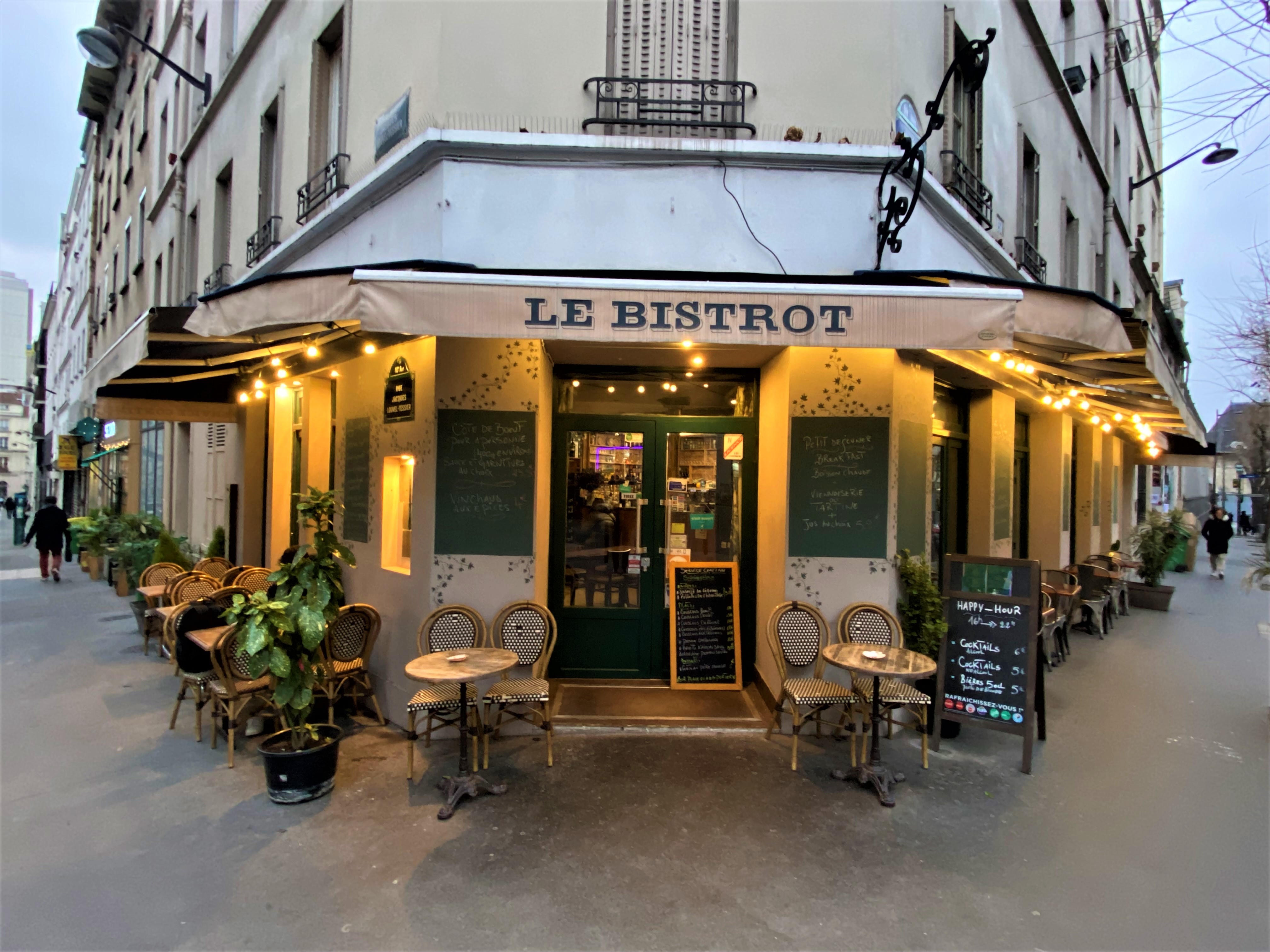 Le Bistrot réserver
